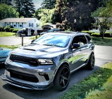 Vicrez V3R Style Front Lip vz102522 | Dodge Durango Hellcat 2014